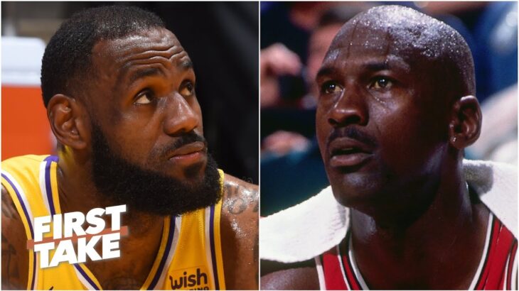 LeBron James vs. Michael Jordan: First Take compares legacies of the NBA greats