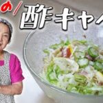 【プロ直伝】酢キャベツの作り方｜夏のお酢ダイエット！痩せるレシピを継承